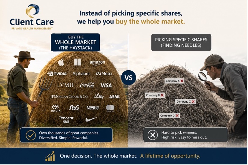 Why Buying the Haystack Wins