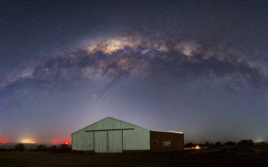 Milky Way Over Farmland – Photo Of The Day by Clive Wright Photography